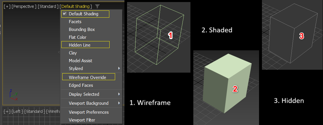 3ds max viewcube